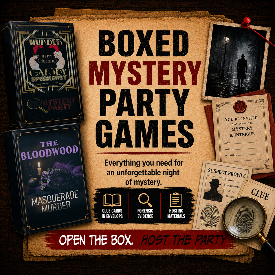 Mystery Party Boxed Kits