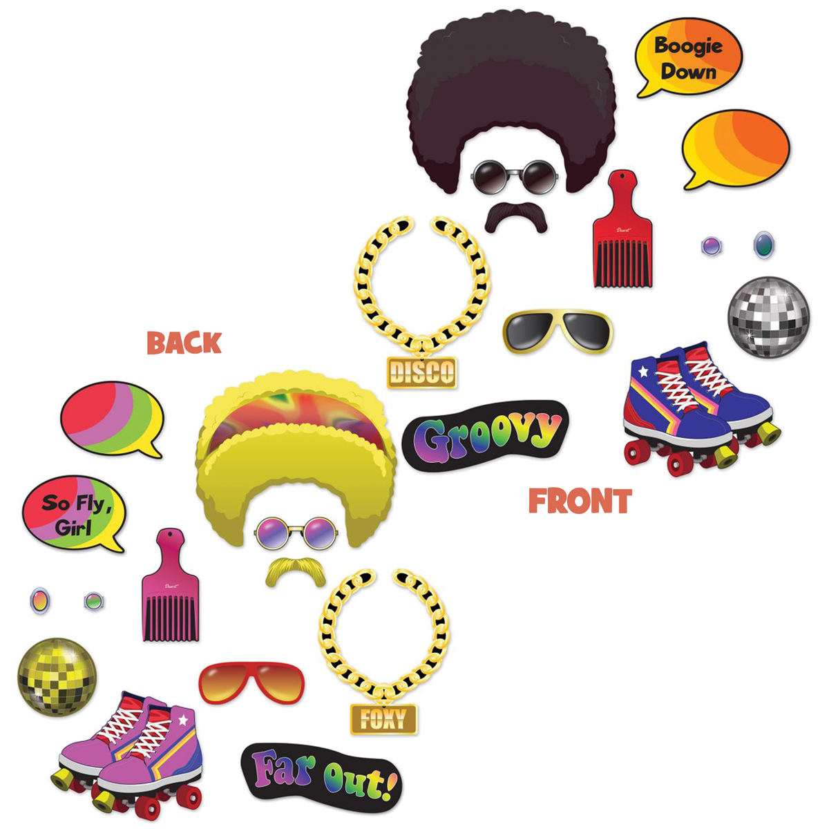 1970s photo fun props. 