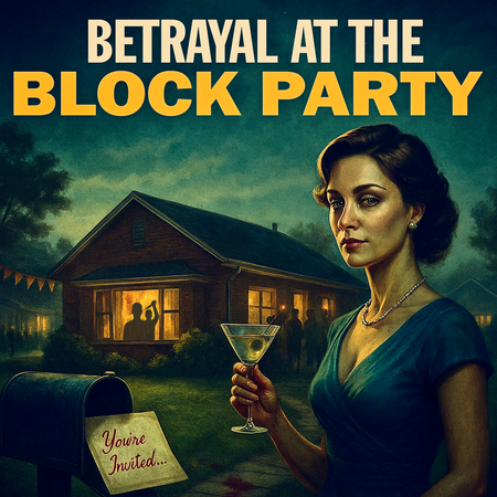 Block Party mystery party game by My Mystery Party.