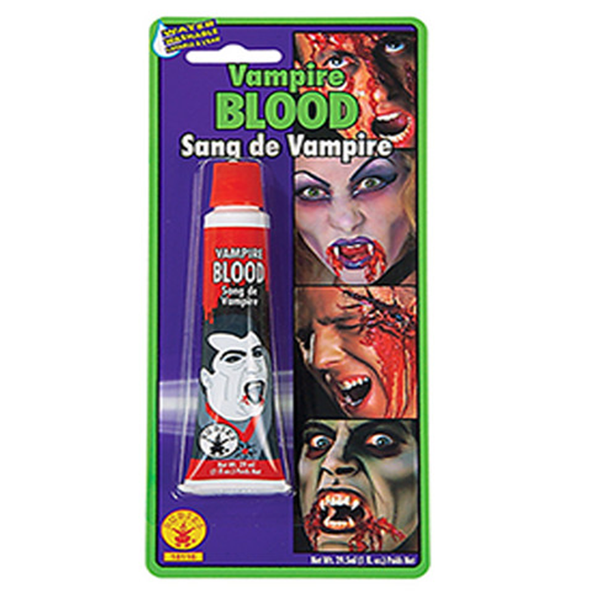 Fake blood for murder mystery party games