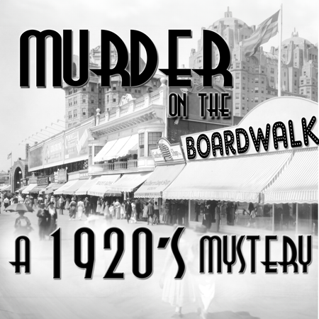 Boardwalk 20\'s murder mystery party game by My Mystery Party.