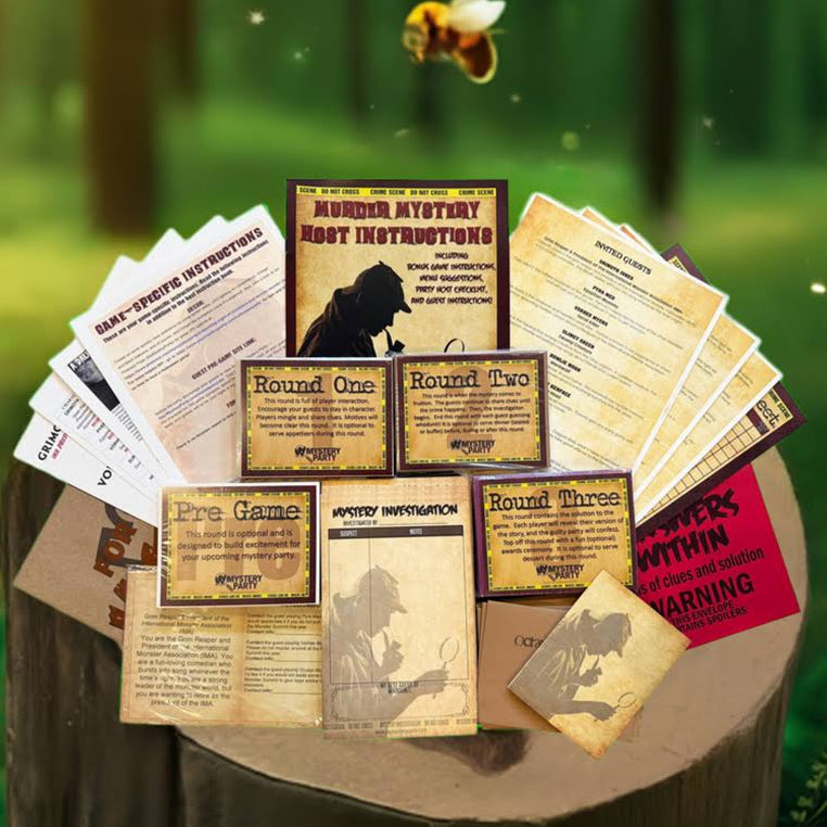 Case of the Missing Honey: Kids' Mystery Party Game | Boxed Kit