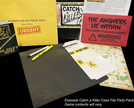 Catch a Killer case file party pack