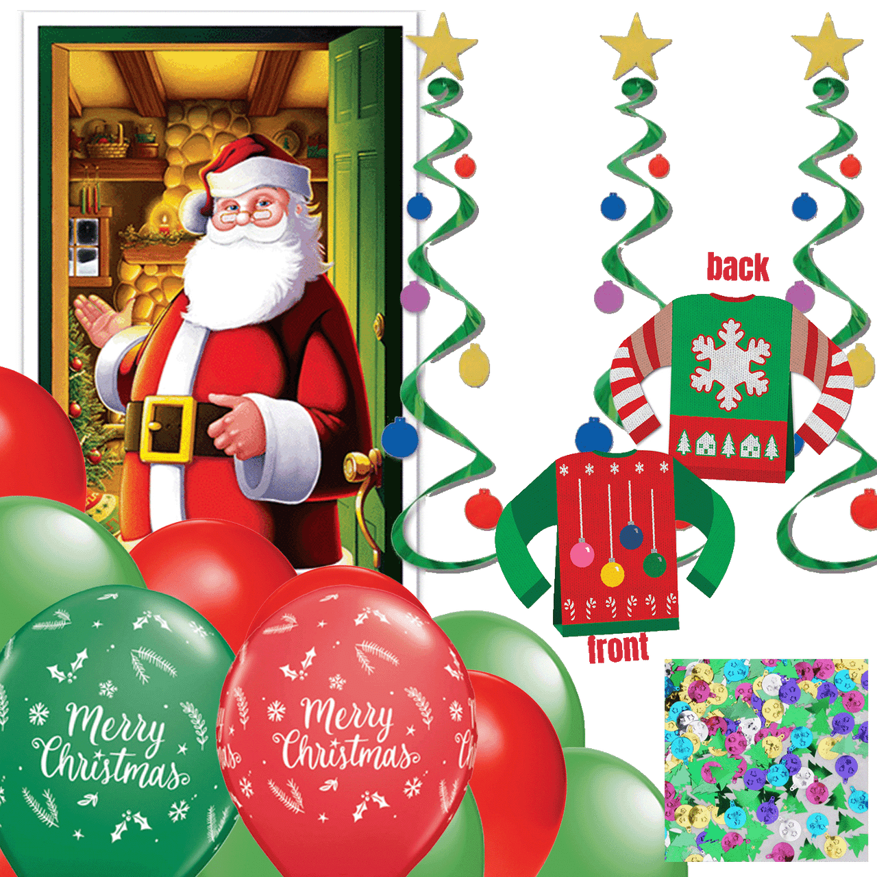 Mystery party Christmas Decor Kit 2025. 