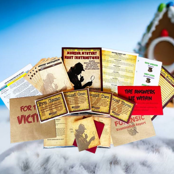 'Twas the Night Before Murder: Murder Mystery Party Game | Boxed Kit