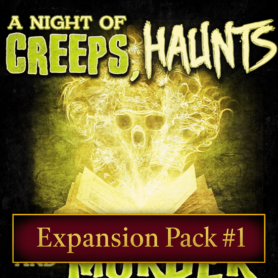 Creeps and Haunts mystery party expansion pack.