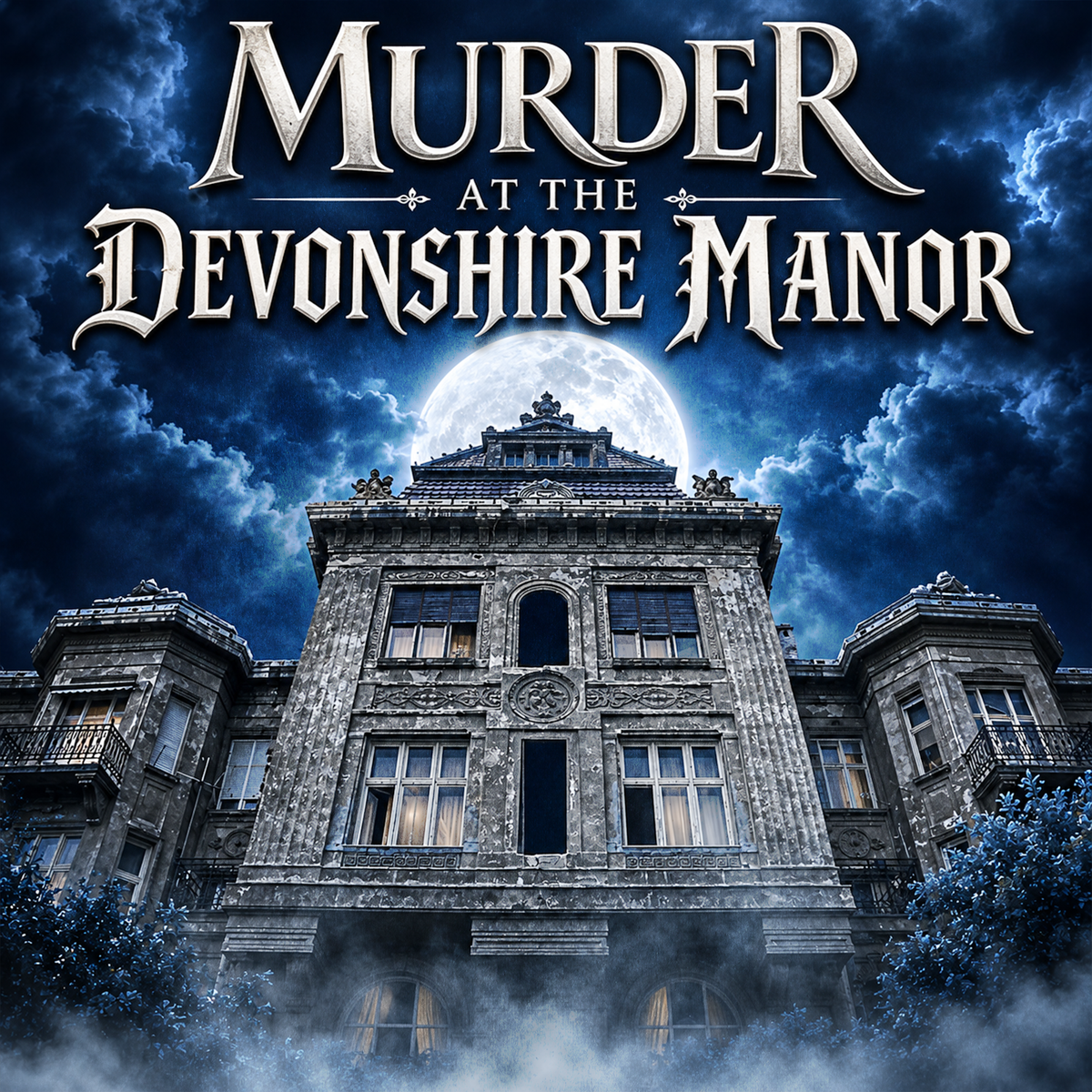 Devonshire Manor murder mystery party game. 