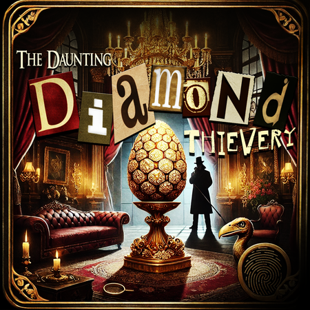 Non-murder mystery game that may be played all-female or co-ed by My Mystery Party.