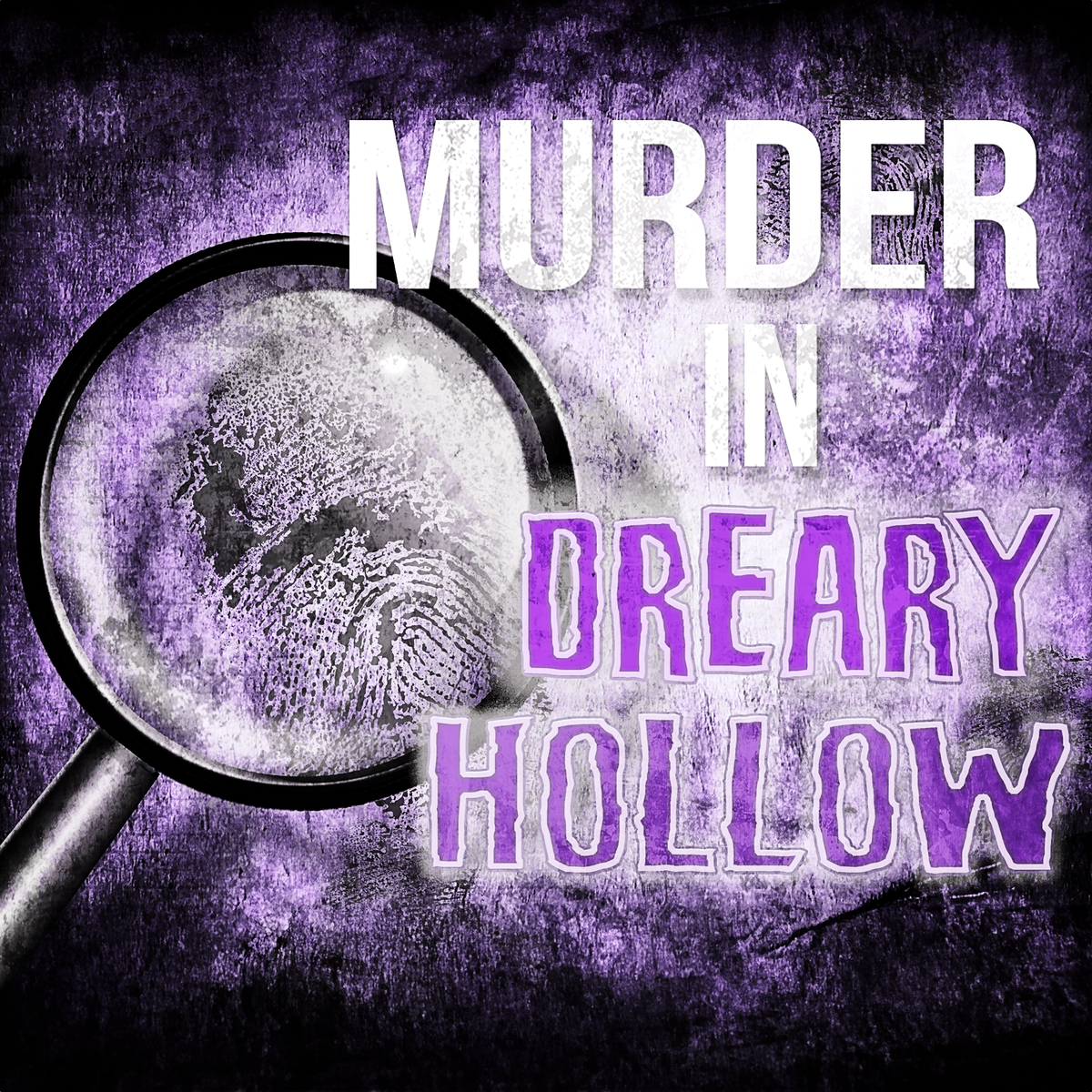 Murder in Dreary Hollow virtual murder mystery game. 