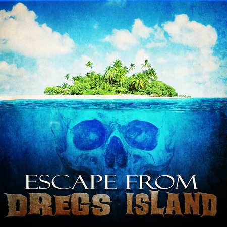 Escape from Dregs Island mystery party game by My Mystery Party. 