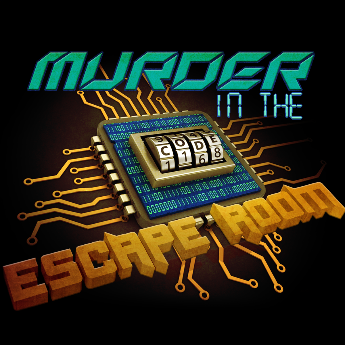 Murder in the Escape Room. A murder mystery party that incorporates an exciting, DIY home escape room.
