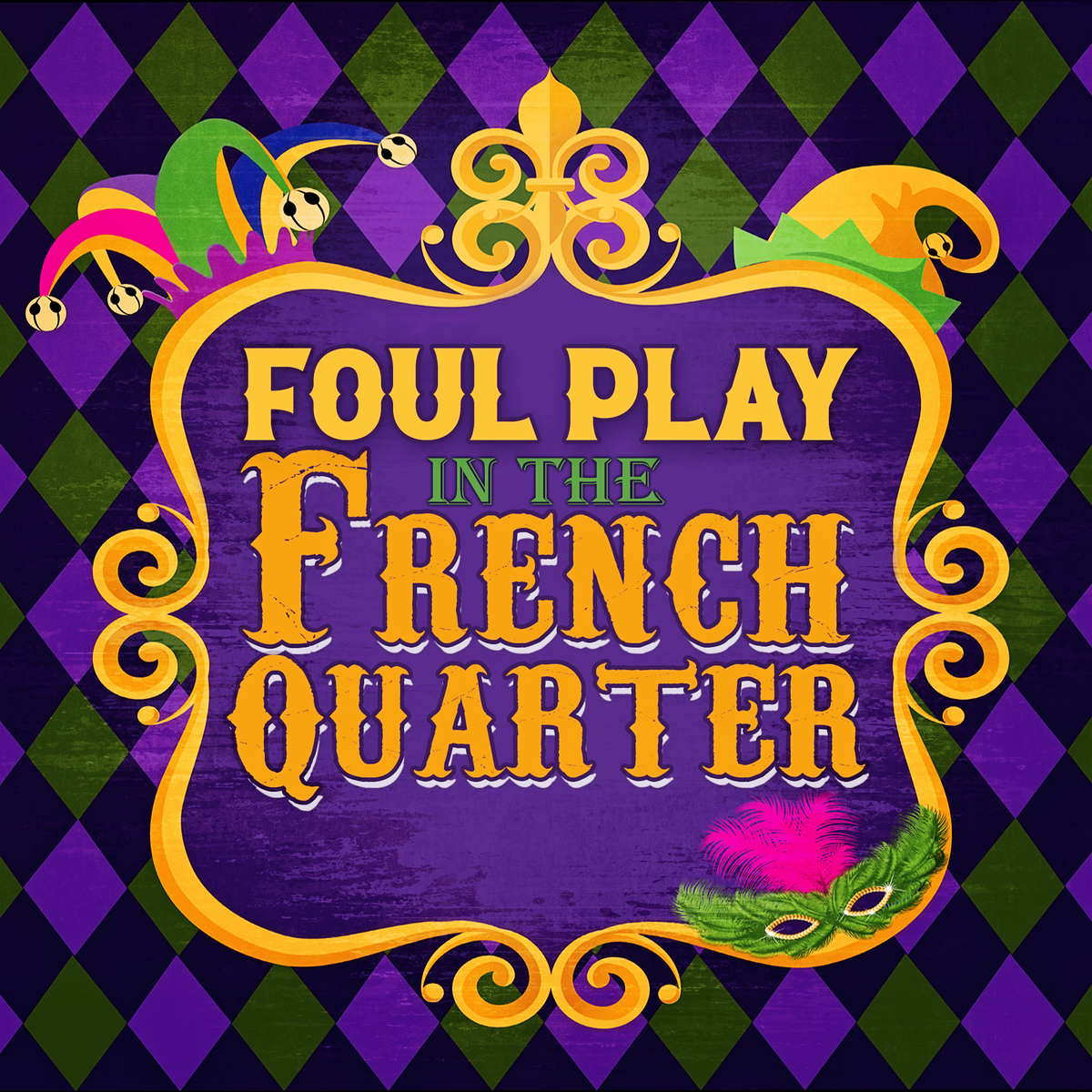 A fun Mardi Gras murder mystery party for video chat platforms. 4-12 players, ages 14 and up. 