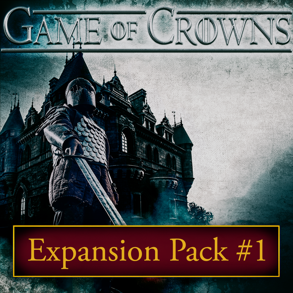 Game of Crowns murder mystery party expansion pack one.