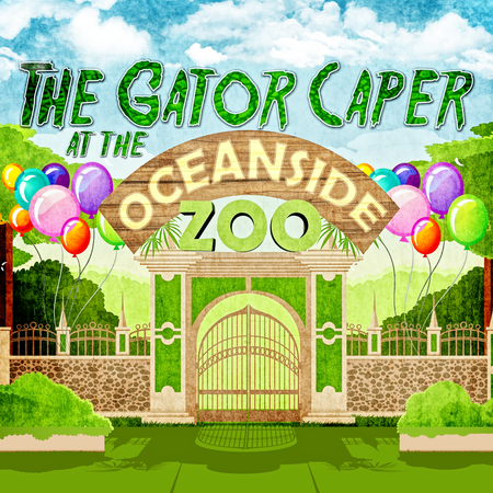 Garry Gator mystery party for kids