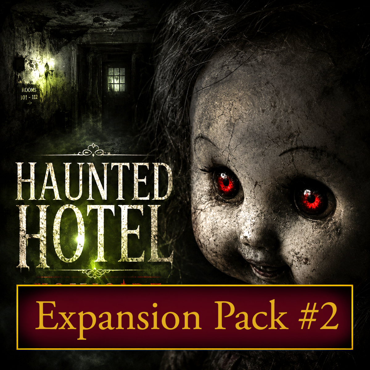 Haunted Hotel murder mystery party expansion pack two.