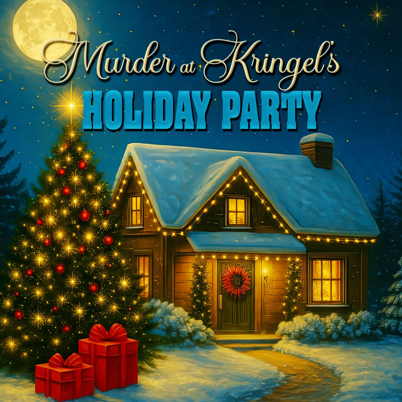 Kringel\'s Christmas murder mystery party game by My Mystery Party.
