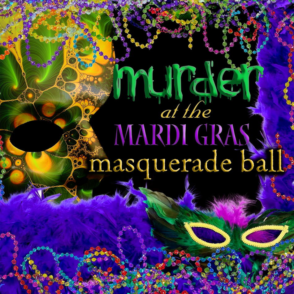 Mardi gras murder mystery party game
