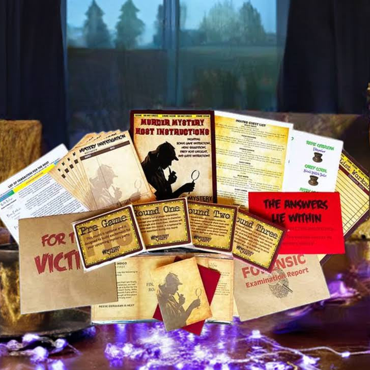 Monster Mash: Halloween Murder Mystery Party Game | Boxed Kit