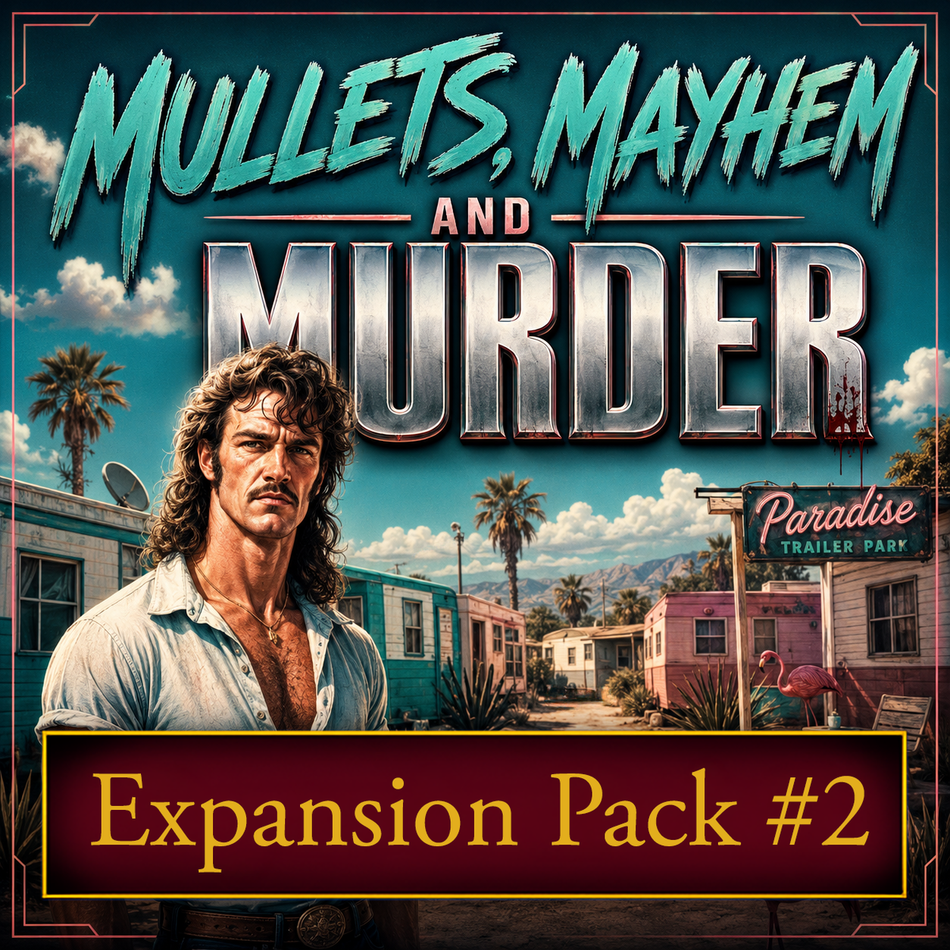 Mullet mystery party expansion two.