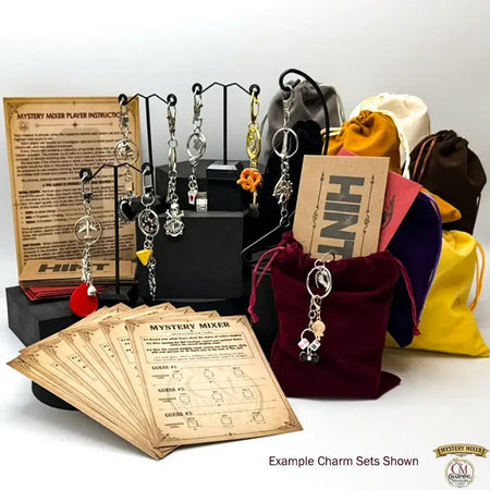 Example Mystery Mixer Kit with Keychain Charms