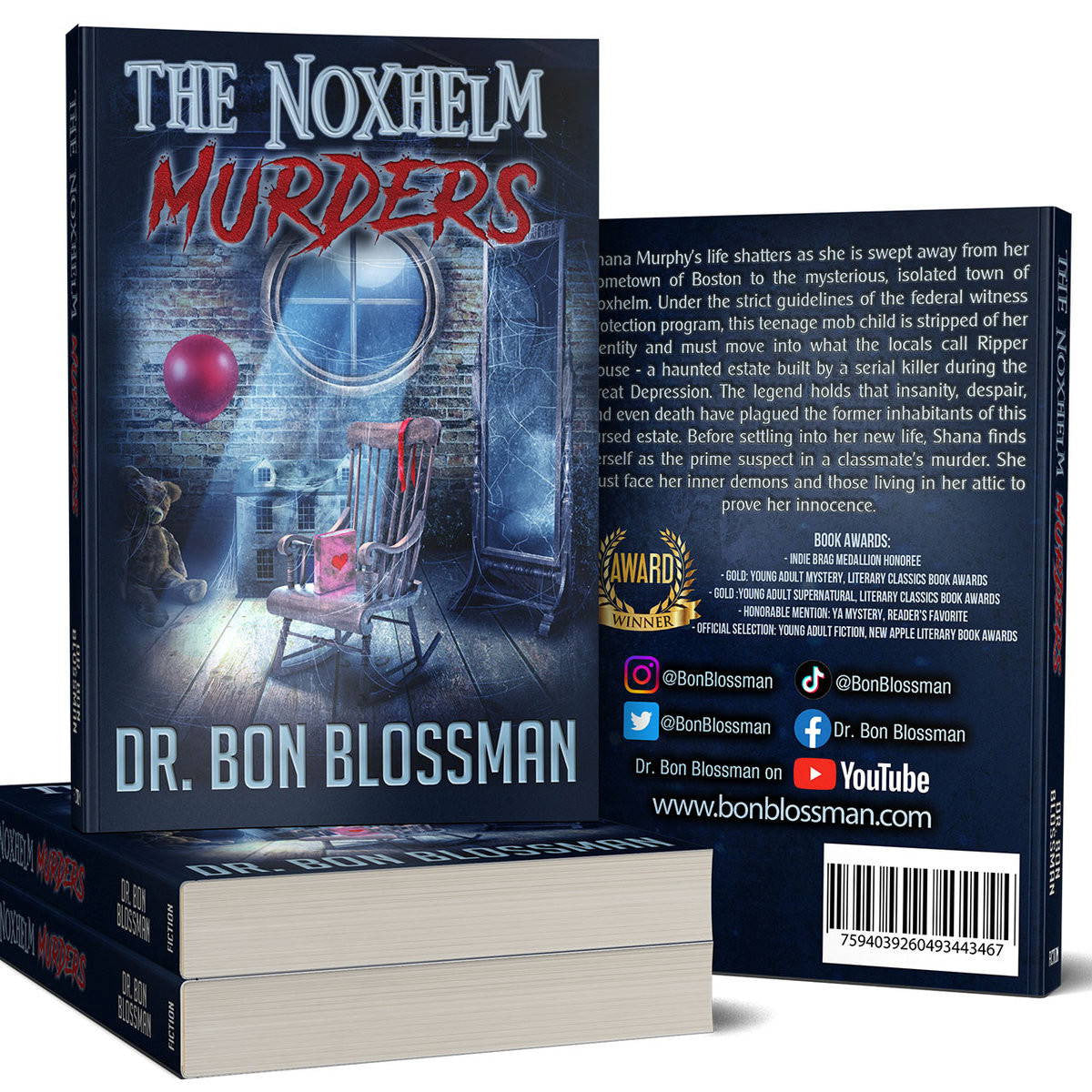 The Noxhelm Murders | Young Adult Horror Mystery novel