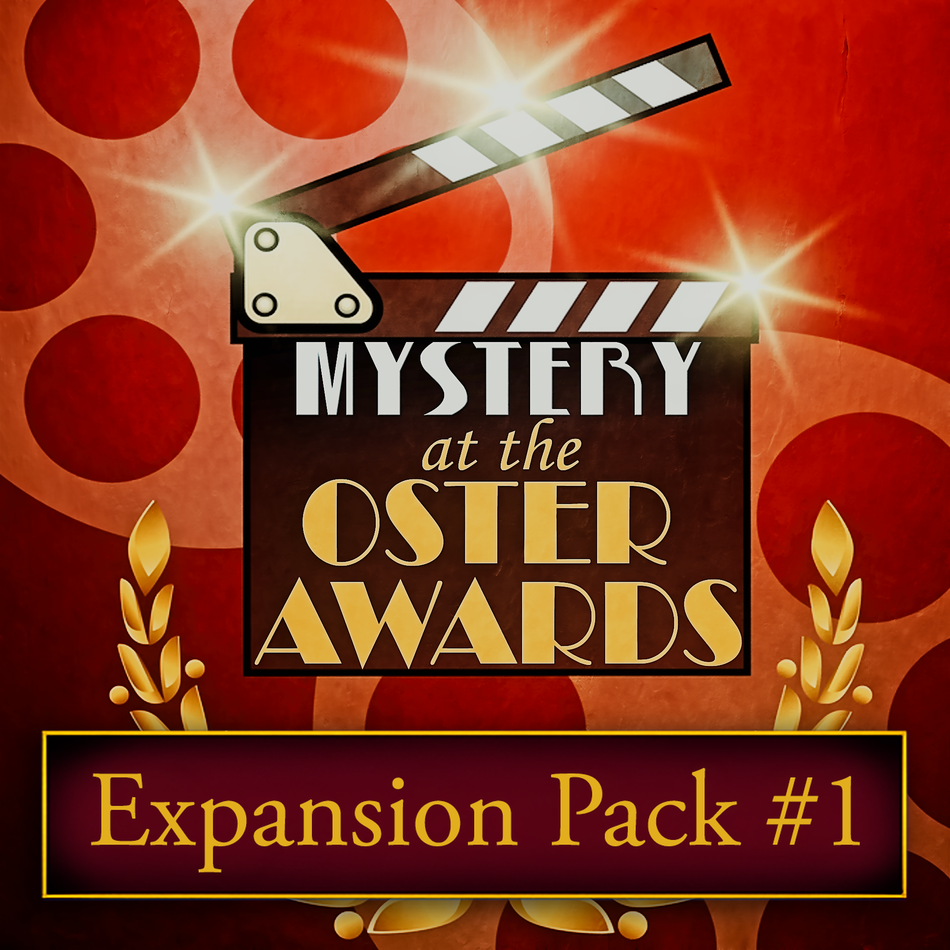 Oster Awards mystery party expansion pack one.