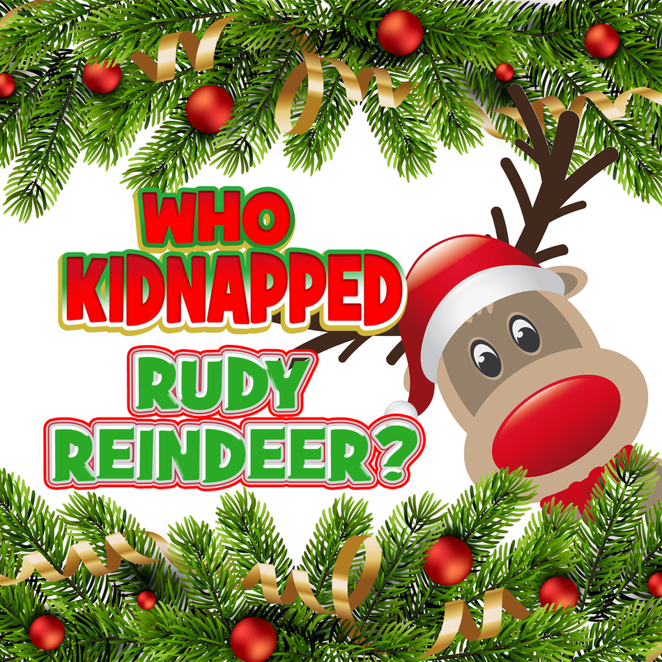 Family Christmas mystery party game for kids to adult