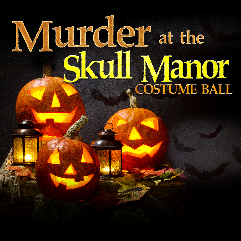 Murder at the Skull Manor mystery party by My Mystery Party.