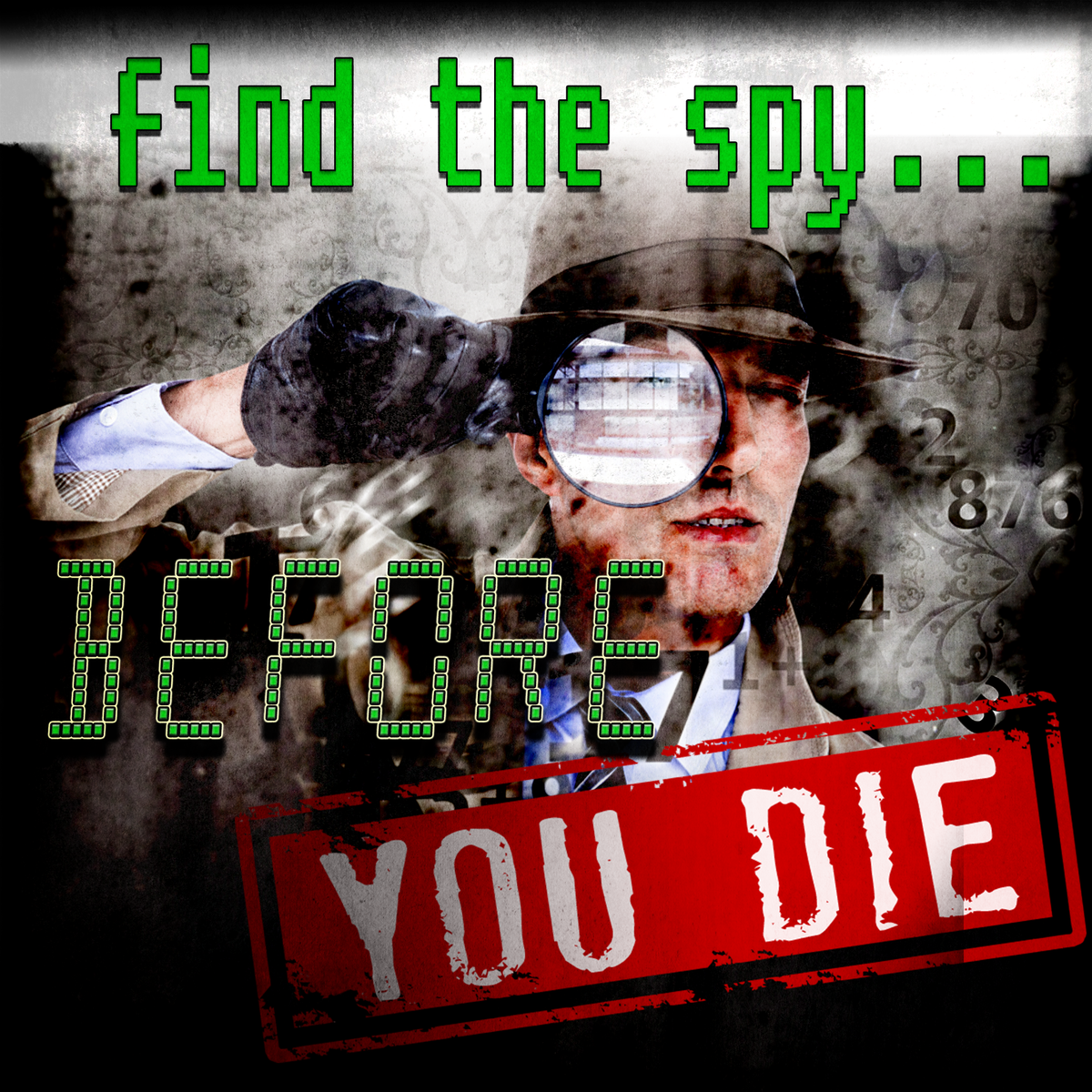 Find the Spy before you Die non-murder mystery party