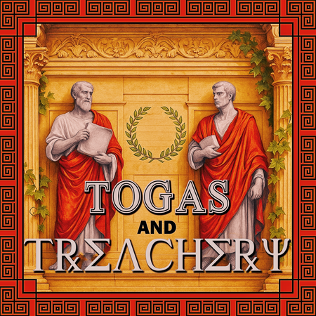 Roman Toga murder mystery party game