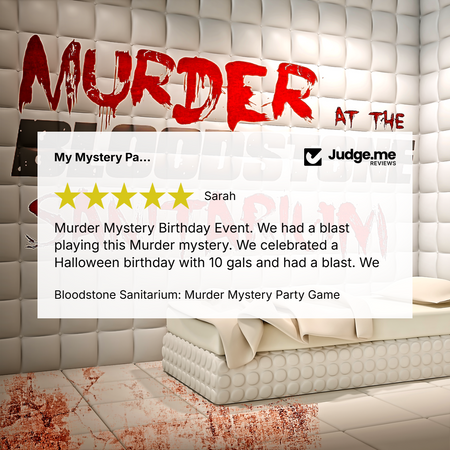 Bloodstone murder mystery party review