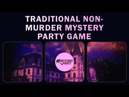 Non-Murder mystery party game trailer video