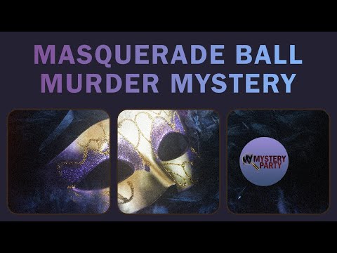 Bloodwood Masquerade Ball Murder Mystery Party Game Trailer