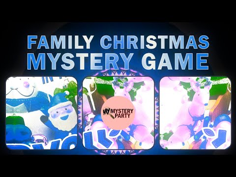 Turmoil in the Toyshop Christmas mystery party game trailer