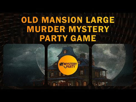  Old Mansion murder mystery party game trailer video