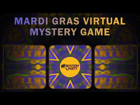 Mardi Gras game trailer for a murder mystery party game