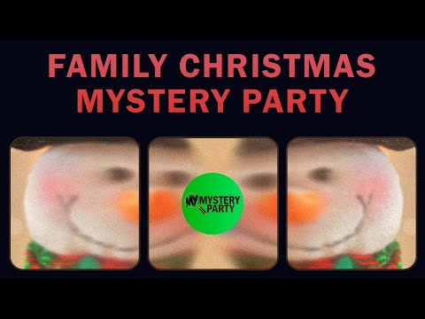 Crazy Christmas mystery party game trailer