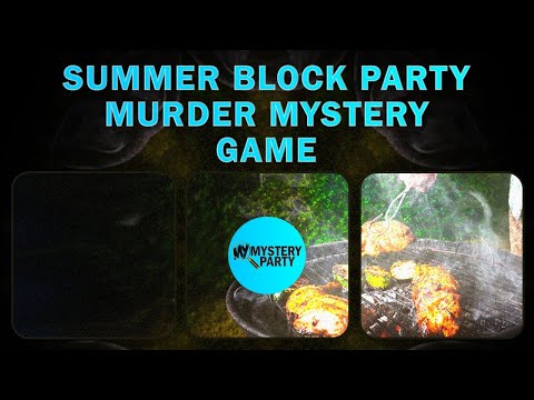 Grillin Chillin murder mystery game trailer
