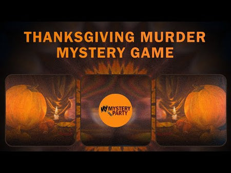 Cranberries, Turkey and Murder mystery game trailer