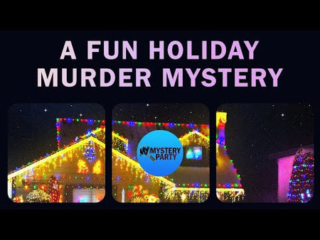Christmas Kringel's Block Party murder mystery party game trailer video