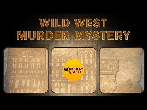 Gravestone Game Trailer - Wild West murder mystery party game