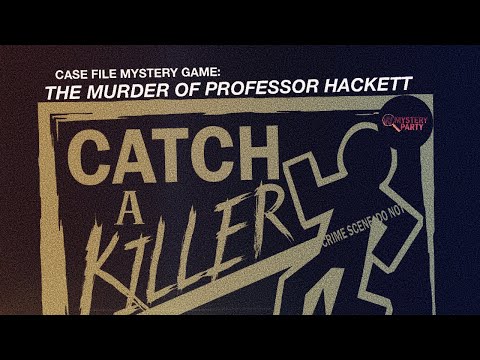 Catch a Killer Professor Hackett game trailer