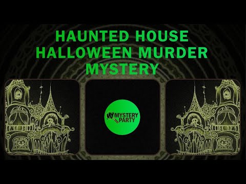 Haunted House murder mystery party game trailer video
