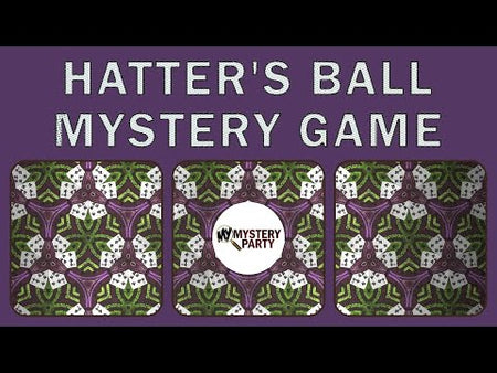 Hatter's Ball murder mystery party game trailer video