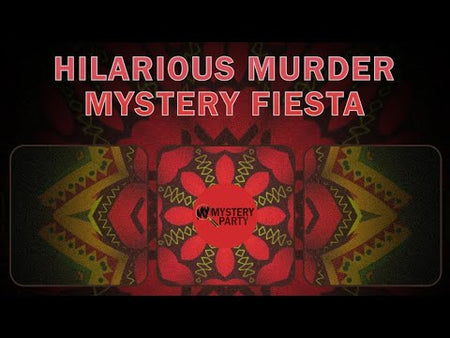 Cinco de Mayo Fiesta game trailer for a murder mystery party game