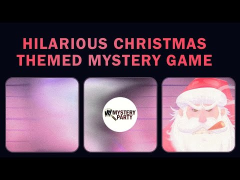 Bad Santa Christmas Murder Mystery Game Trailer