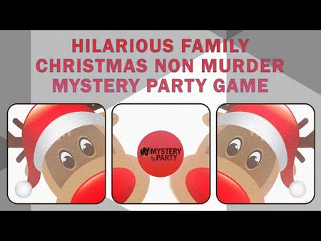 Rudy Reindeer game trailer - a family mystery party game
