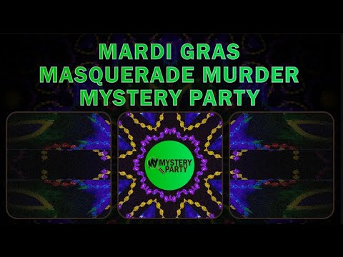 Mardi Gras Masquerade Ball mystery party game trailer