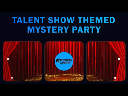 Turmoil at the Talent Show mystery party game trailer video