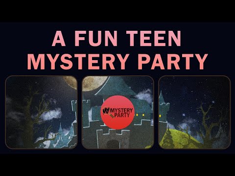 Archibald Grim murder mystery party game trailer video